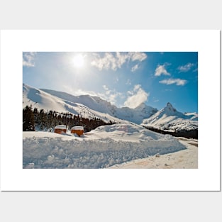 Canadian Rocky Mountains Icefields Parkway Canada Posters and Art